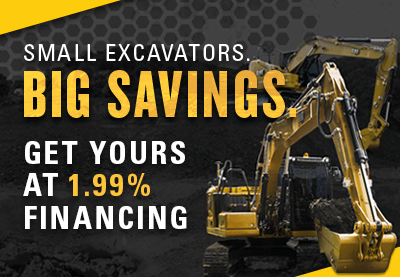 Small excavators big savings cover